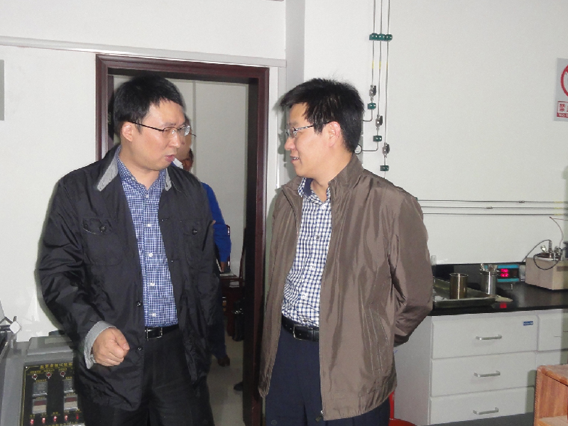 2012年10月，市政府沈南松副市長來公司考察